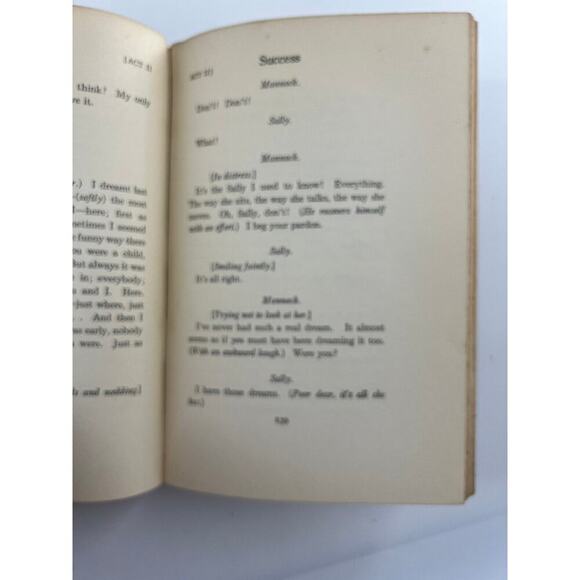 Success A Play in Three Acts by A. A. Milne 1926 Vintage Book - Picture 4 of 9